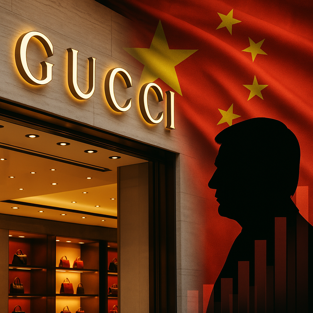 China luxury brands Trump tariff war