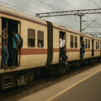 Thane train accident