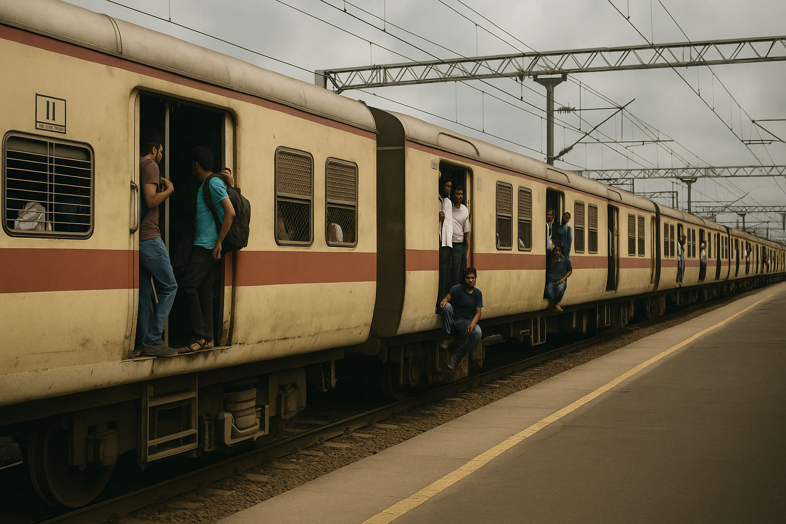 Thane train accident